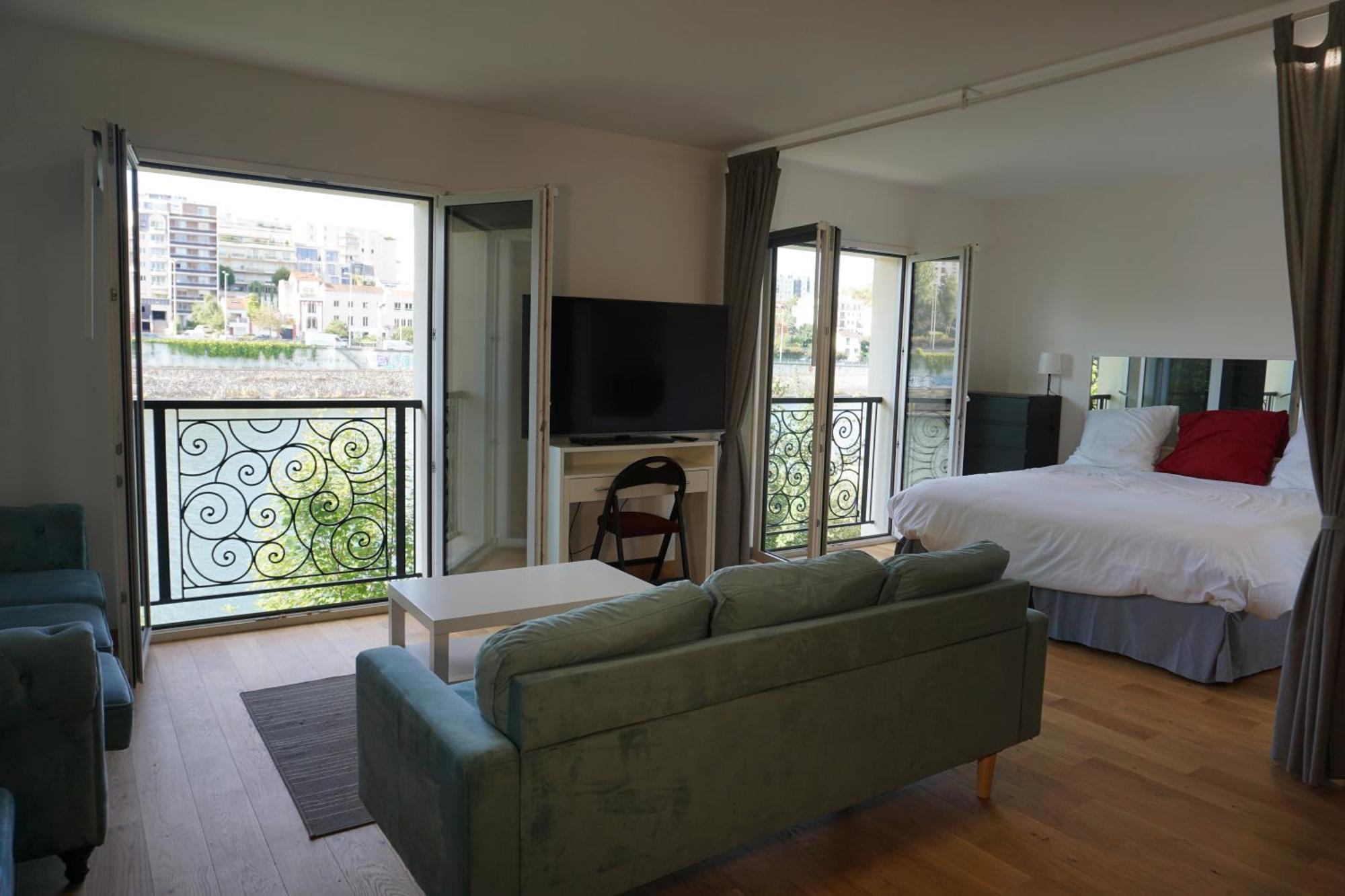 Residences Grande Jatte, Bord De Seine, Suites 52M2 A 97M2, Hopital Americain A 600M Neuilly-sur-Seine Bagian luar foto