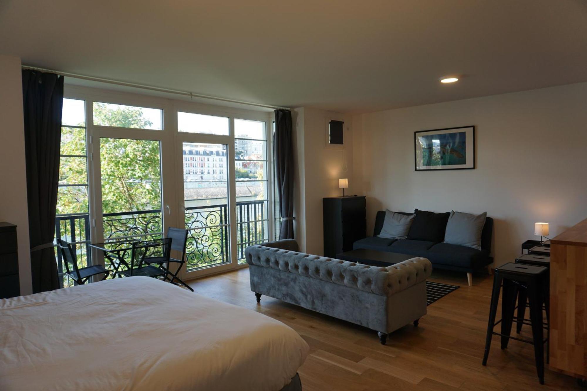 Residences Grande Jatte, Bord De Seine, Suites 52M2 A 97M2, Hopital Americain A 600M Neuilly-sur-Seine Bagian luar foto
