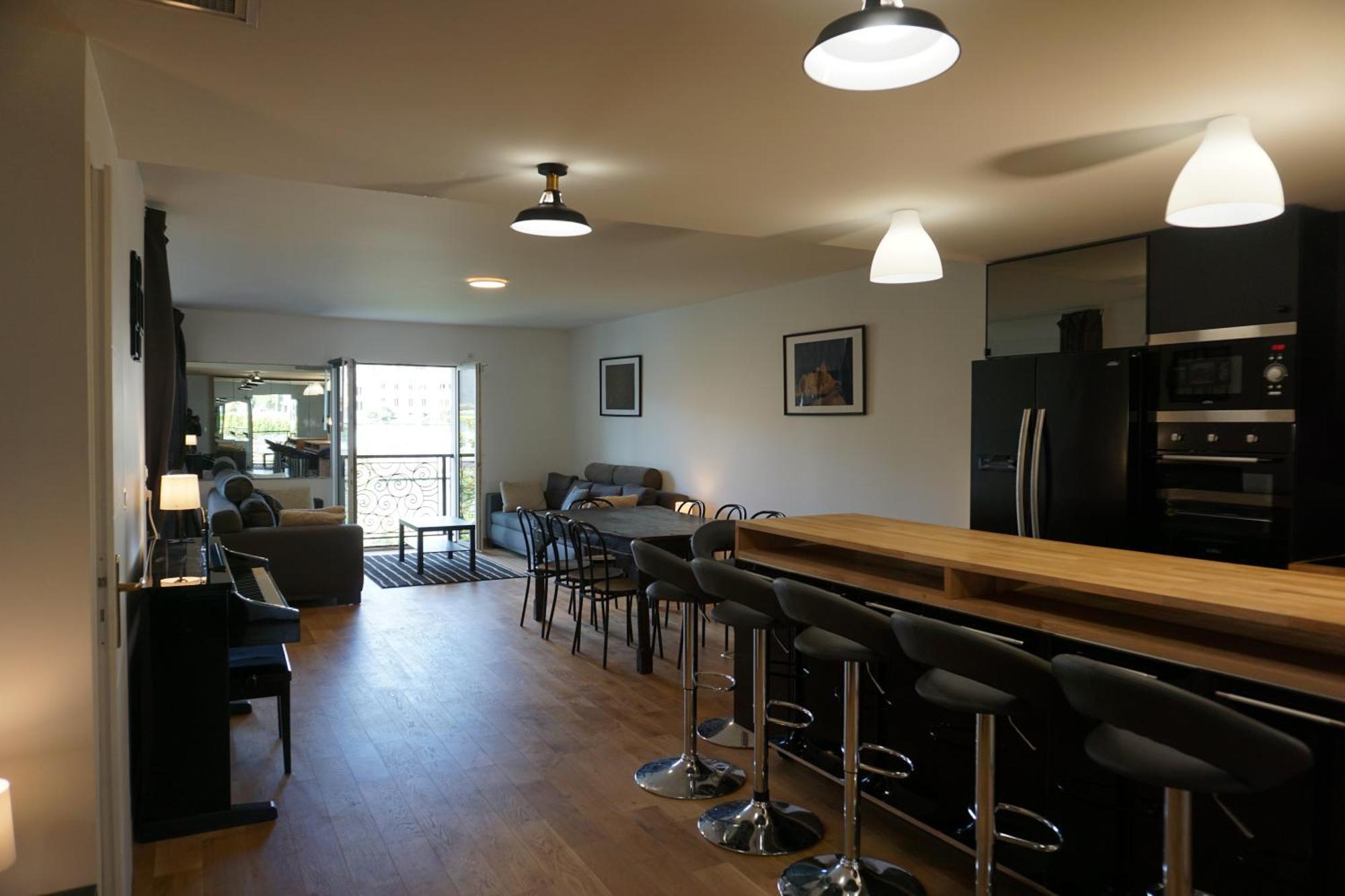 Residences Grande Jatte, Bord De Seine, Suites 52M2 A 97M2, Hopital Americain A 600M Neuilly-sur-Seine Bagian luar foto