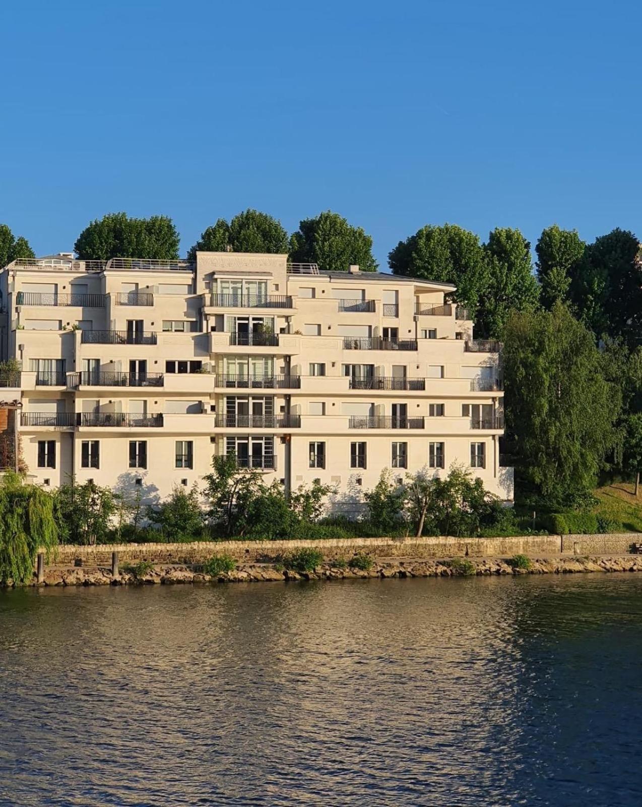 Residences Grande Jatte, Bord De Seine, Suites 52M2 A 97M2, Hopital Americain A 600M Neuilly-sur-Seine Bagian luar foto